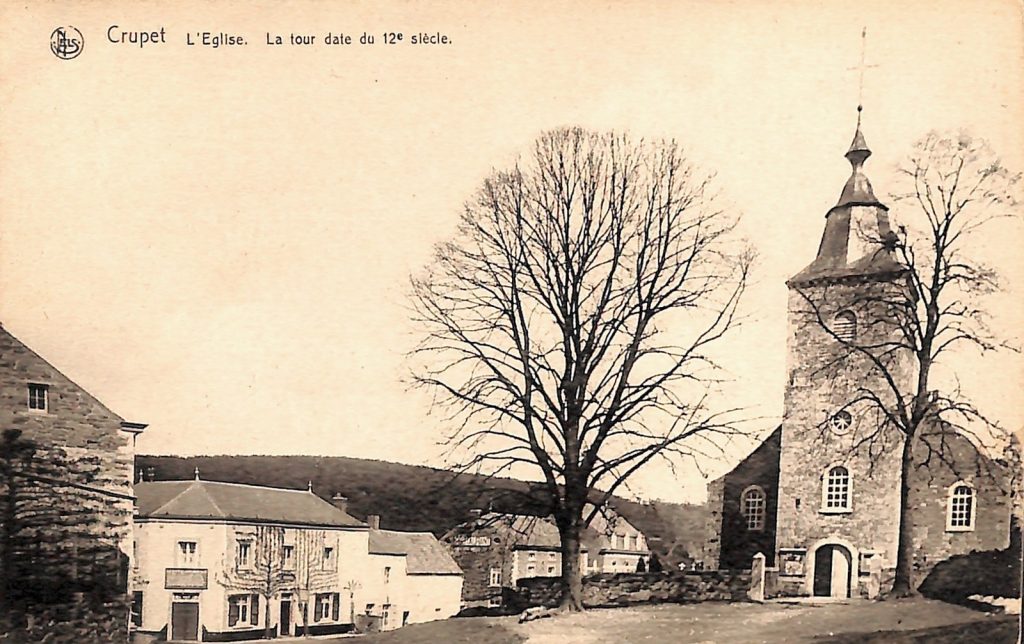 Carte postale de Crupe - L'église